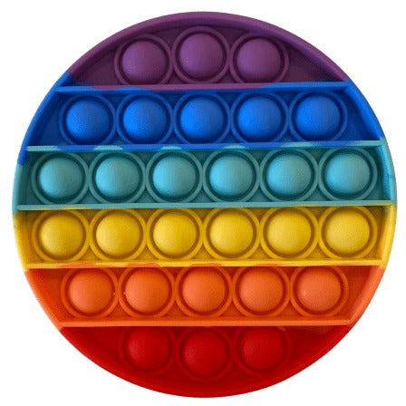 Rainbow Kids Pop Fidget Toys - Circle_0